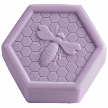 Honigseife Lavendel 100g Wabenseife